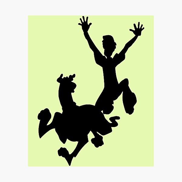 Item preview, Mystery gang silhouette   designed and sold by LamorriMurphy.