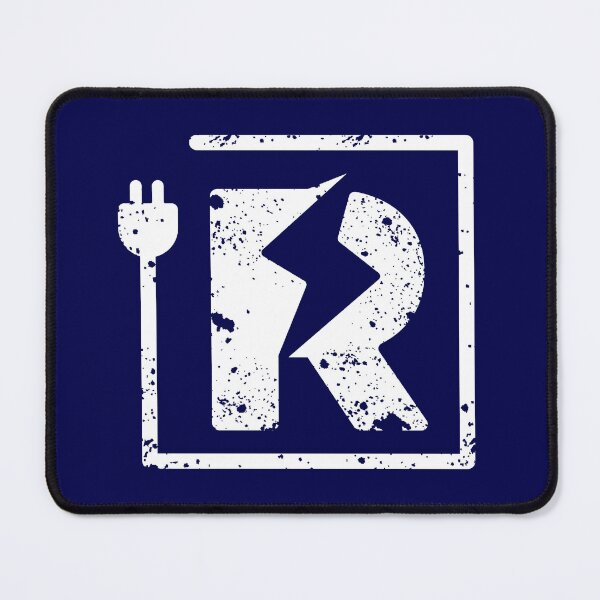 Item preview, Electrical letter R | Electrician or Electrical Engineer name initial R, Electricity art designed and sold by EngineersArt.