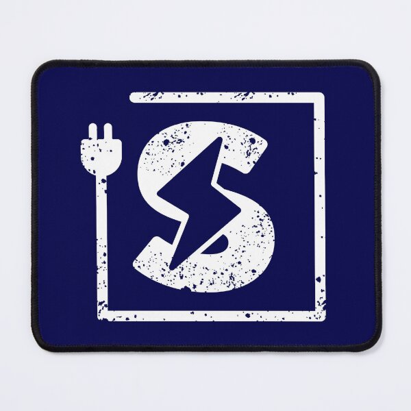 Item preview, Electrical letter S | Electrician or Electrical Engineer name initial S, Electricity art designed and sold by EngineersArt.