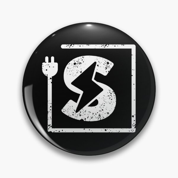 Item preview, Electrical letter S | Electrician or Electrical Engineer name initial S, Electricity art designed and sold by EngineersArt.