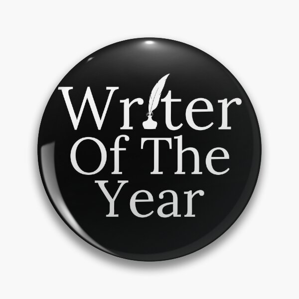 Item preview, Writer Of The Year - White Text designed and sold by TheKnightWriter.