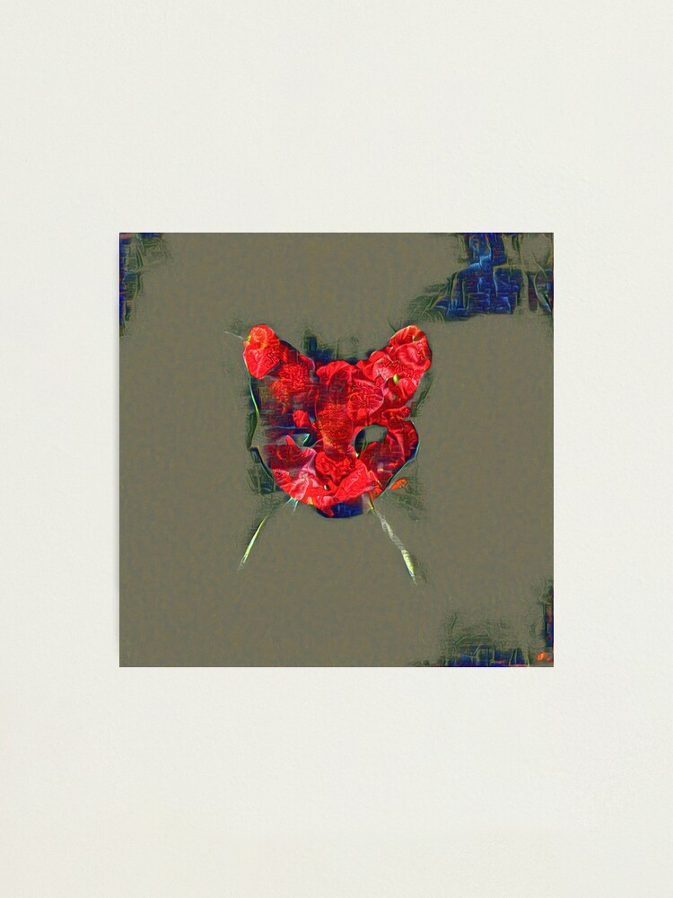 Alternate view of Ninja cat hiding in poppy #Art Photographic Print