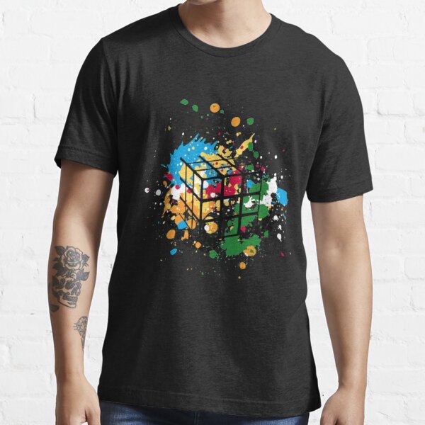 rubiks cube t shirt design