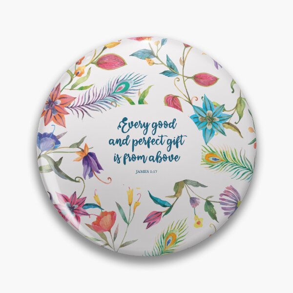 Item preview, Every good and perfect gift is from above - James 1:17, Bible Verse designed and sold by StudioCitrine.