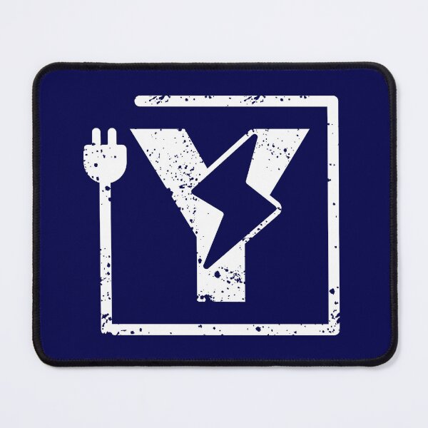 Item preview, Electrical letter Y | Electrician or Electrical Engineer name initial Y, Electricity art designed and sold by EngineersArt.