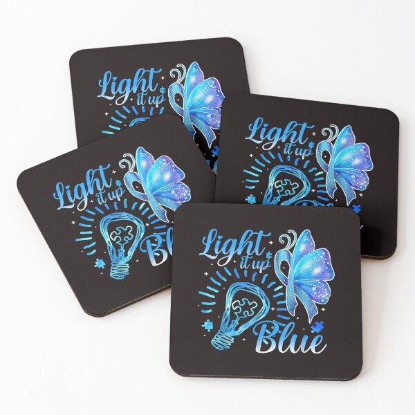 Item preview, Light It Up Blue Autism Awareness  Puzzle Piece Shirt designed and sold by Christmas222.