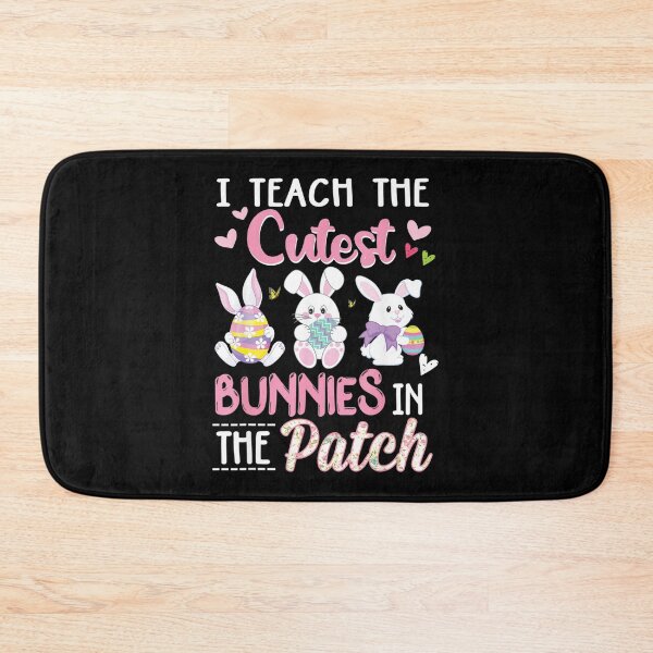 Item preview, I Teach The Cutest Bunnies In The Patch Rainbow Teacher Easter Day designed and sold by ecomdesign.