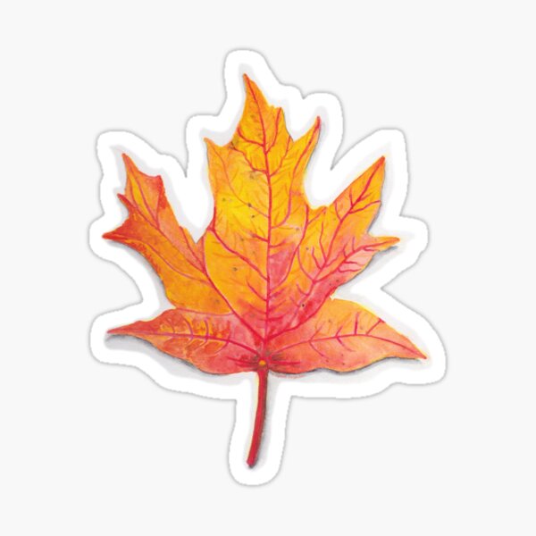 Autumn Leaf Sticker