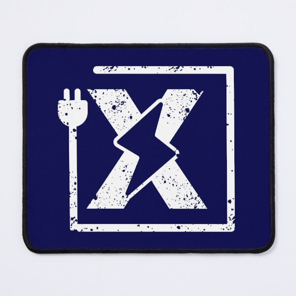 Item preview, Electrical letter X | Electrician or Electrical Engineer name initial letter X, Electricity art designed and sold by EngineersArt.
