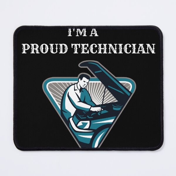 Item preview, I'm A Proud Technician designed and sold by DigitalChickHub.
