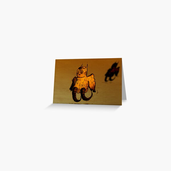 Ghost Greeting Card