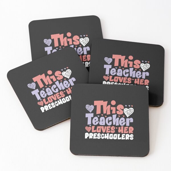 Item preview, Funny this teacher loves her preschoolers valentines day Essential designed and sold by IEatSwans.