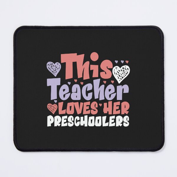 Item preview, Funny this teacher loves her preschoolers valentines day Essential designed and sold by IEatSwans.