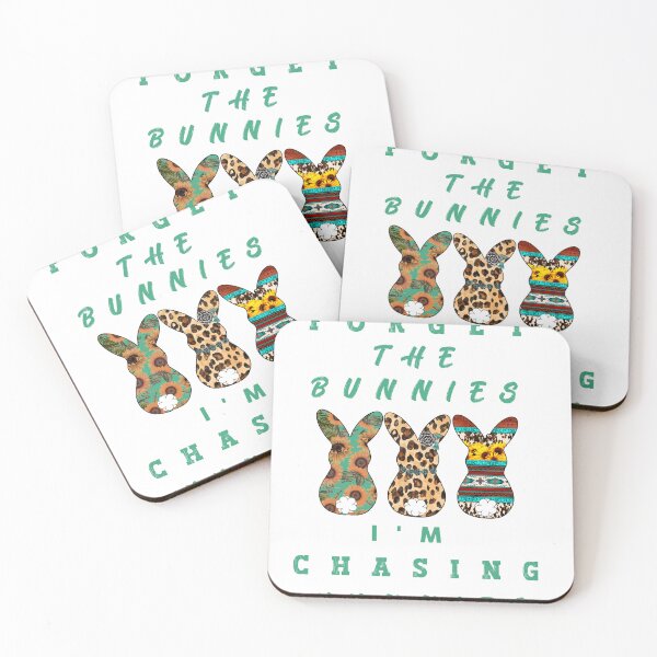Item preview, Forget The Bunnies I'm Chasing Hunnies Toddler Funny Easter T-Shirt designed and sold by PrintifyStyle.