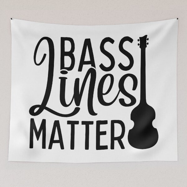 Item preview, Bass Lines Matter - Violin Bass Guitar designed and sold by bloody-L.