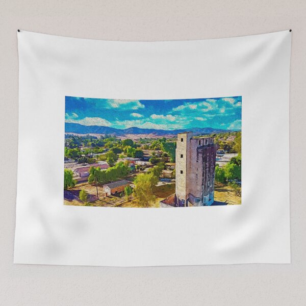 Item preview, Kea mill and Murrieta, California - digital painting designed and sold by NickoPrints.