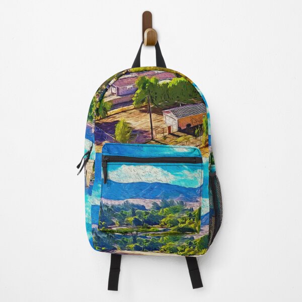 Item preview, Kea mill and Murrieta, California - digital painting designed and sold by NickoPrints.
