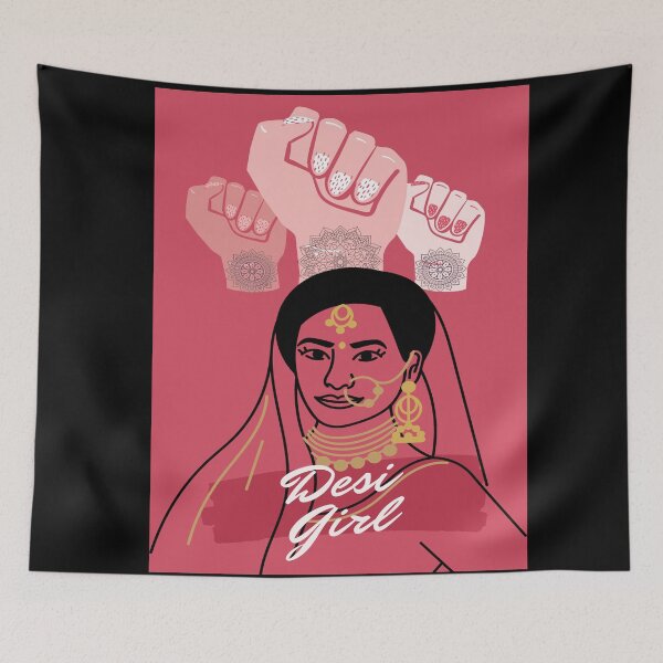 Item preview, Desi Girl Power designed and sold by kestrada2906.