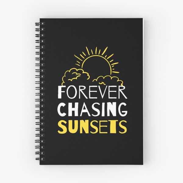 Item preview, Forever Chasing Sunsets Mood Saying Aesthetic designed and sold by SweetbeStore.