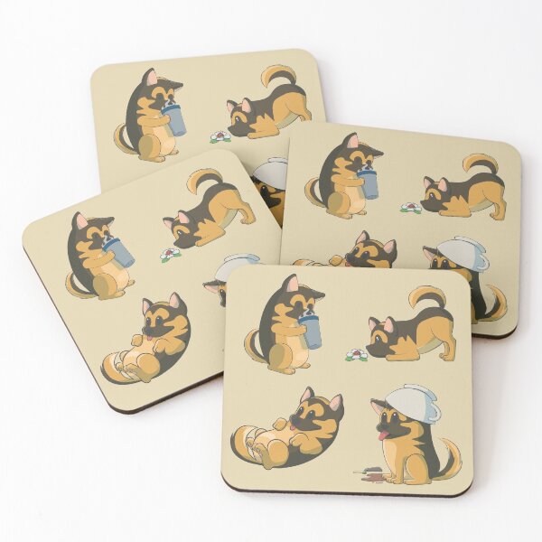 Item preview, Cute German shepherd pack designed and sold by AniBeanz.
