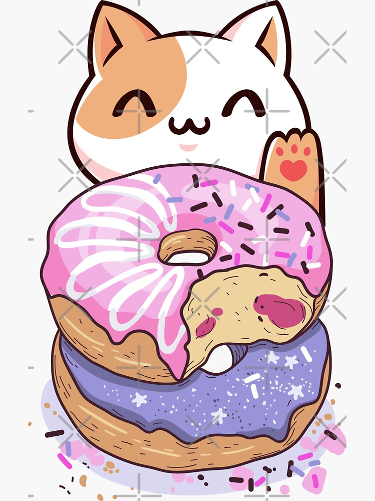 prompthunt: Donut Cat, anime background, Beautiful cute donut cat,  Intricate, highly detailed, digital painting, hyper realistic, artstation,  Artgerm, Greg Rutkowski, Alphonse Mucha, Jesper Ejsing, anime with big  eyes, Manga, concept art, smooth,