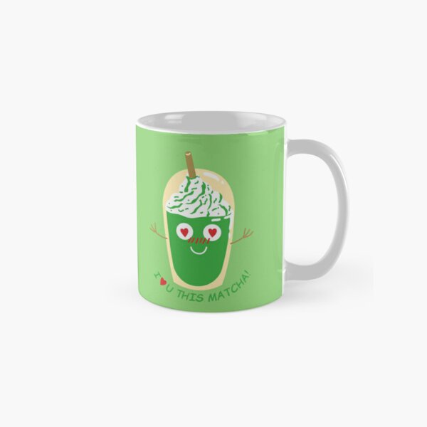 I Love You So Matcha Coffee Mug by karolinapaz