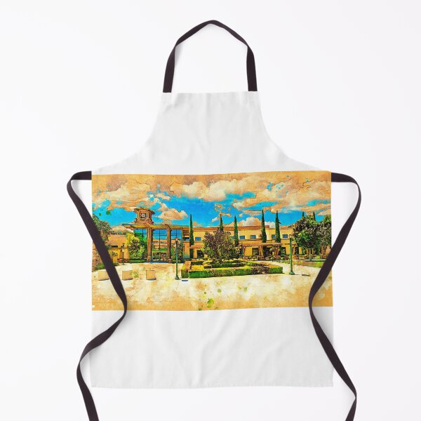 Item preview, The city hall of Murrieta, California - digital painting designed and sold by NickoPrints.
