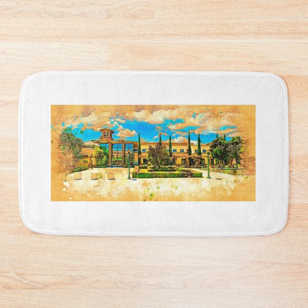 Item preview, The city hall of Murrieta, California - digital painting designed and sold by NickoPrints.