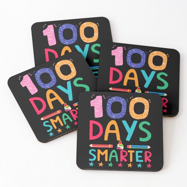 Item preview, 100 days smarter funny teacher designed and sold by margeretelser.