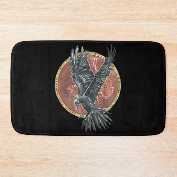 Item preview, Odin's raven, viking and pagan, witchcraft, nordic mythology and mystical art. designed and sold by esmavart.