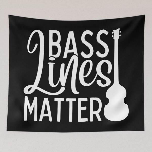 Item preview, Bass Lines Matter - Violin Bass Guitar designed and sold by bloody-L.