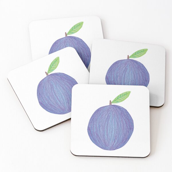 Item preview, Colour Pencil Drawing - Plum designed and sold by Sketchypenface.