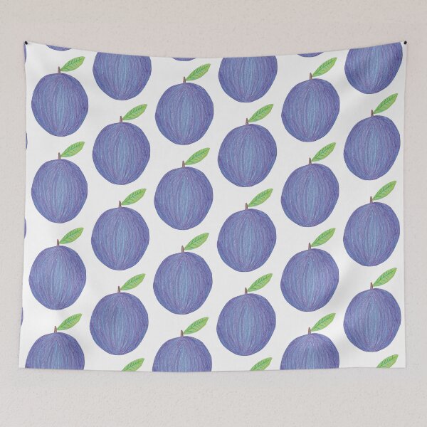 Item preview, Colour Pencil Drawing - Plum designed and sold by Sketchypenface.