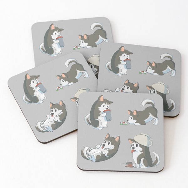 Item preview, Cute Siberian husky pack designed and sold by AniBeanz.