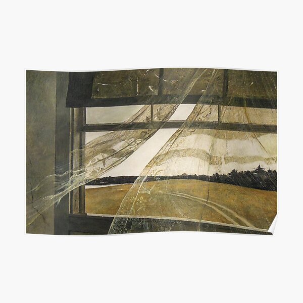 Andrew Wyeth | Wind from the Sea |  Poster