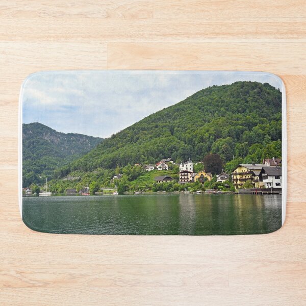 Item preview, Traunkirchen on Lake Traun Traunsee in Austria  designed and sold by goceris.