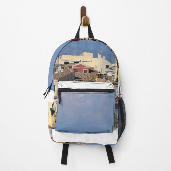 Item preview, Old buildings in Corfu town Greece designed and sold by goceris.