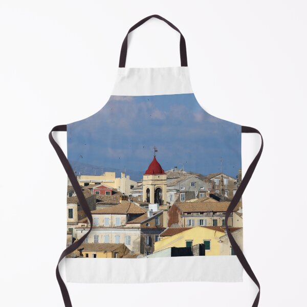 Item preview, Old buildings in Corfu town Greece designed and sold by goceris.