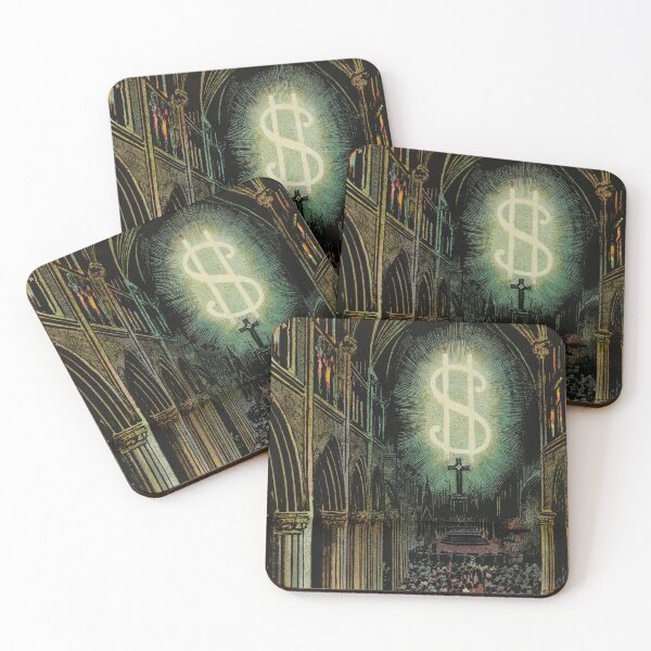 Item preview, Vintage Illustration Greed as Religion designed and sold by IliaLobell.