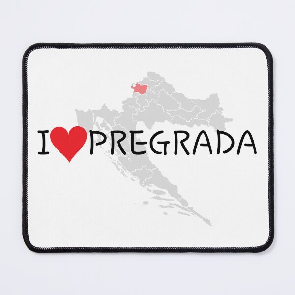 Item preview, "I Love Pregrada" designed and sold by MC Art Studio.