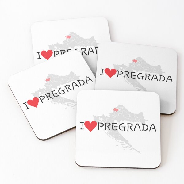 Item preview, "I Love Pregrada" designed and sold by MC Art Studio.