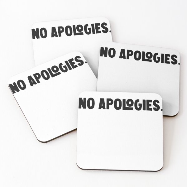 Item preview,  no apologies   designed and sold by M Mariatique.