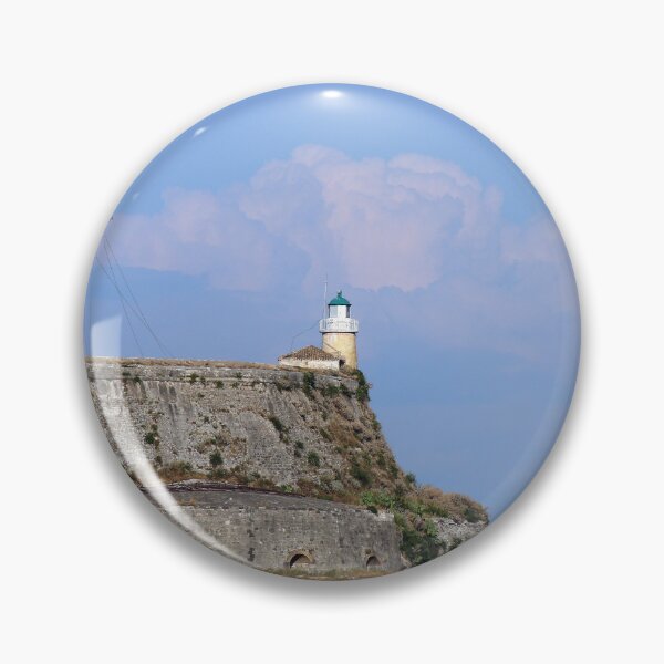 Item preview, Rainbow over Old fortress in Corfu town Greece  designed and sold by goceris.