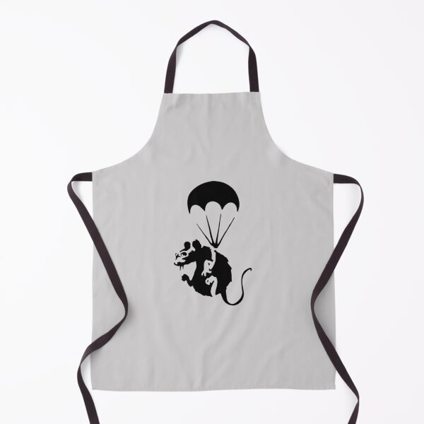 Item preview, Banksy Parachuting Rat Essential T-Shirt designed and sold by GeraldRakes.