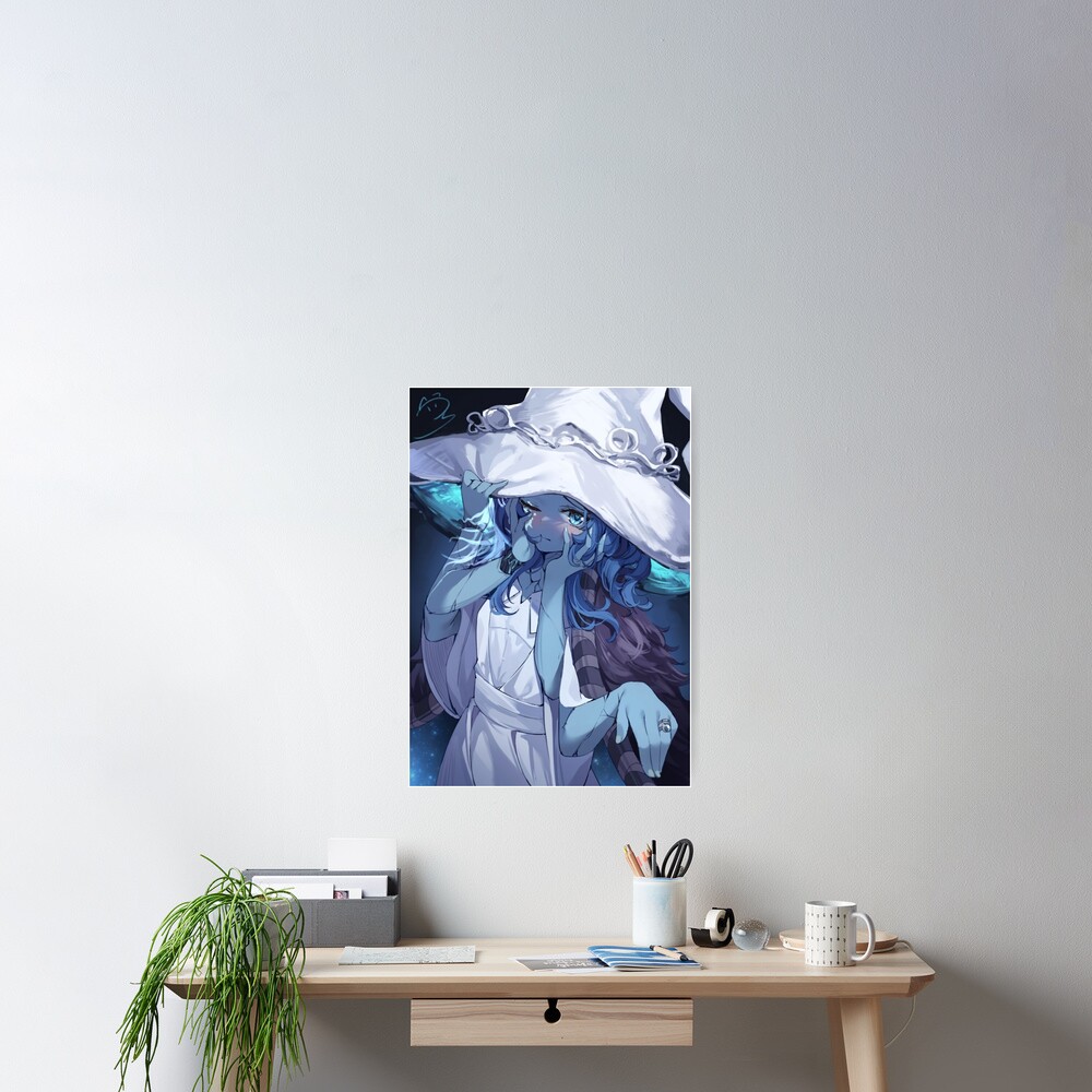 Small Ranni, Elden Ring  Art Board Print for Sale by AszaAri