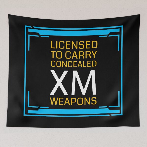 Item preview, Concealed XM Weapons License - Resistance designed and sold by glyphhacker.