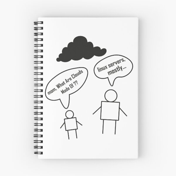 Item preview, Mom What Are Clouds Made Of Linux Servers Mostly designed and sold by beunique5.