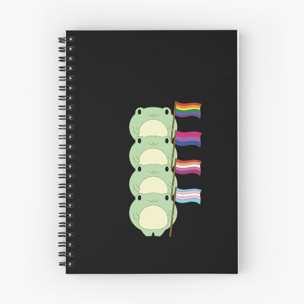 Item preview, Cute Frog Pile Pride Froggy lesbian pride flag designed and sold by House Sparrow.