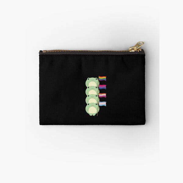 Item preview, Cute Frog Pile Pride Froggy lesbian pride flag designed and sold by House Sparrow.