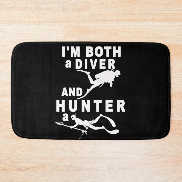 Item preview, i'm a diver and a hunter - gift idea for Scuba Diving & Spearfishing & freediving lover designed and sold by Live  Today.